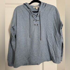 Michael Kors Light Blue Hoodie